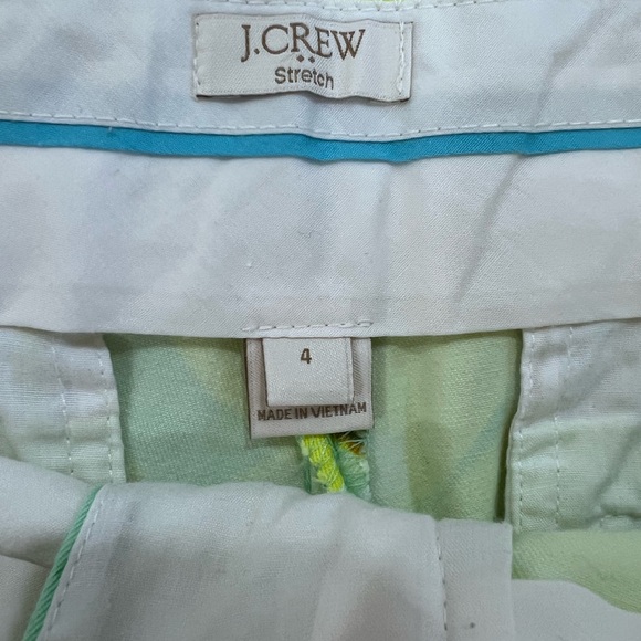 J. Crew Yellow Floral High-Waist Shorts - Picture 4 of 4